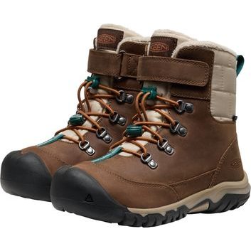 KEEN KANIBOU WP YOUTH, dark earth/roasted pecan