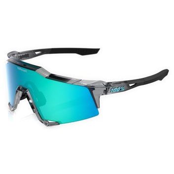 100% SPEEDCRAFT MLB Polished Translucent Grey - Blue Topaz Mirror Lens