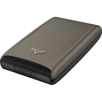 TRU VIRTU Credit Card Case RAZOR - silk Grey