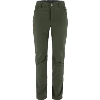 FJÄLLRÄVEN Abisko Winter Stretch Trousers W Deep Forest
