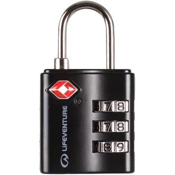 LIFEVENTURE TSA Combi Lock black