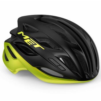 MET ESTRO MIPS černá/lime metalická