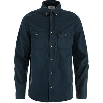 FJÄLLRÄVEN Övik Lite Flannel Shirt M Dark Navy