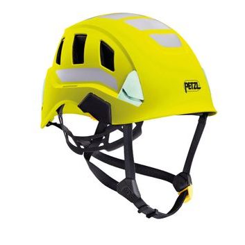 PETZL STRATO VENT HI-VIZ 53-63 cm jasně žlutá