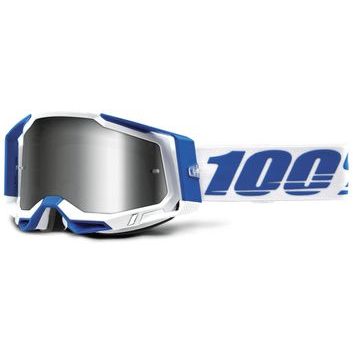 100% RACECRAFT 2 Goggle - Isola - Flash Silver Lens