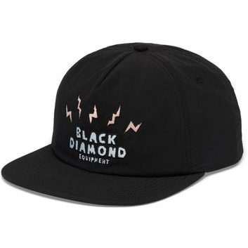 BLACK DIAMOND SYNTHETIC SURF HAT Black-Lightning Bolts