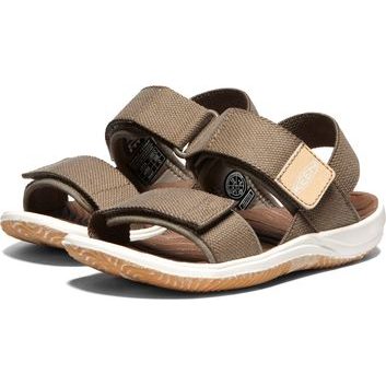 KEEN ELLE BACKSTRAP CHILDREN brindle/star white