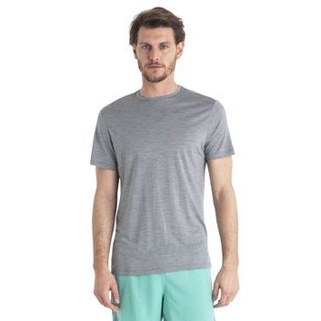 ICEBREAKER M Mer 125 Cool-Lite Sphere III SS Tee METRO HTHR
