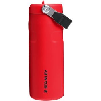 STANLEY IceFlow™ Bottle Flip Straw 2.0 470 ml Chili Black