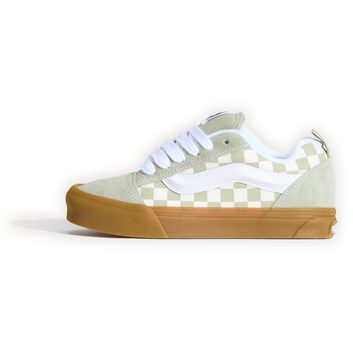 VANS Knu Skool Gum Check Soft Sage