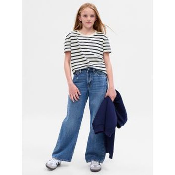 GAP 601387-09 Dětské tričko s kapsičkou Tmavě modrá