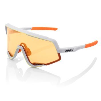 100% Glendale - Soft Tact Oxyfire White - Persimmon Lens