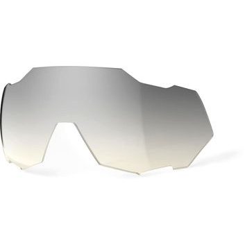 100% SPEEDTRAP Replacement Lens - Low Light Yellow Silver Mirror