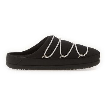 MOON BOOT SOFT SLIPPER, BLACK