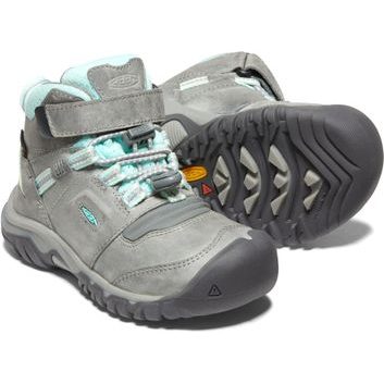 KEEN RIDGE FLEX MID WP CHILDREN, grey/blue tint