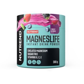 NUTREND Magneslife Instant Drink Powder, 300 g lesní plody