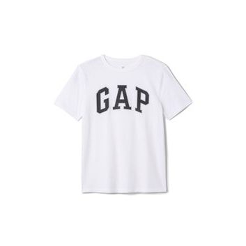 GAP Dětské tričko s logem Bílá