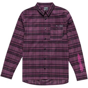 TROY LEE DESIGNS GRIND PLAID DEEP PURPLE