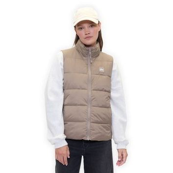 GAP 791282-07 Prošívaná nepromokavá vesta ColdControl Hnědá