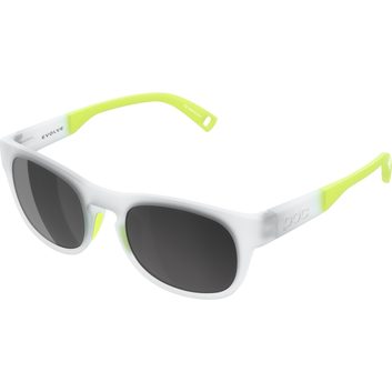 POC Evolve Transparant Crystal/Fluorescent Limegreen