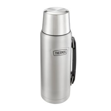 THERMOS Termoska na nápoje a jídlo s madlem ICON nerez 1,2 l