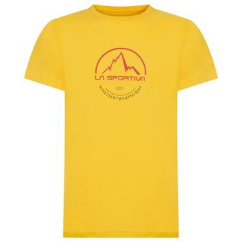 LA SPORTIVA Logo Tee 03B YELLOW