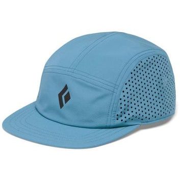 BLACK DIAMOND 5-PANEL SYNTHETIC CAP Creek Blue-Black Icon Logo