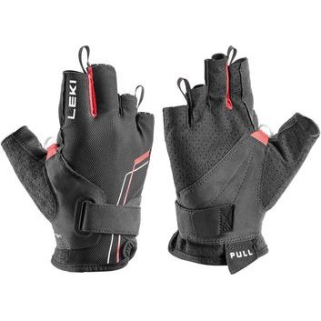 LEKI Nordic Breeze Shark Short black-red-white