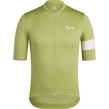 RAPHA Core Jersey, Fern / White Alyssum