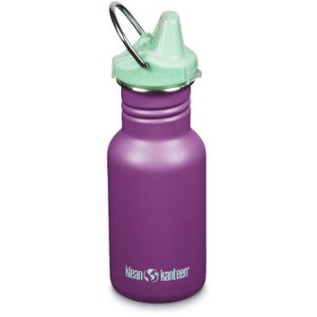 KLEAN KANTEEN Kid Classic Narrow 12oz (w/Kid Sippy Cap) - Sparkling Grape 355 ml