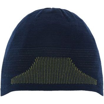 EISBÄR G.A.O. Beanie T 1 deep blue-limette-deep blue