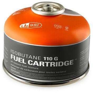 GSI OUTDOORS Isobutane Fuel Cartridge 110g grey