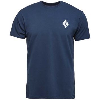 BLACK DIAMOND M SS EQUIPMNT FOR ALPINIST TEE Indigo