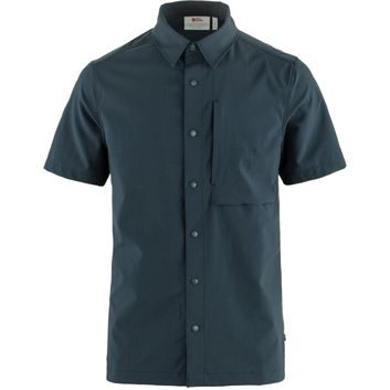 FJÄLLRÄVEN High Coast Pack Shirt SS M Dark Navy