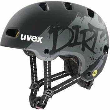 UVEX KID 4 STYLE MIPS DIRT BLACK MATT 2026