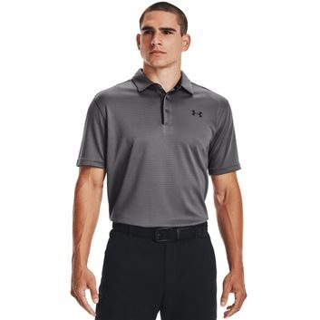 UNDER ARMOUR Tech Polo-GRY