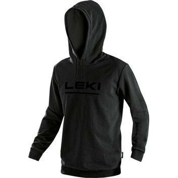 LEKI Logo Hoodie LEKI, black-black