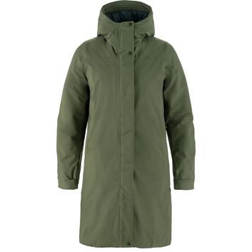 FJÄLLRÄVEN HC hydratic Padded Parka W Laurel Green