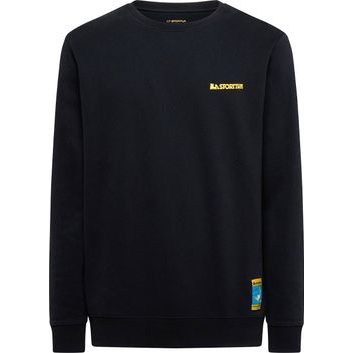 LA SPORTIVA Climbing on the Moon Sweatshirt M Nero/Giallo