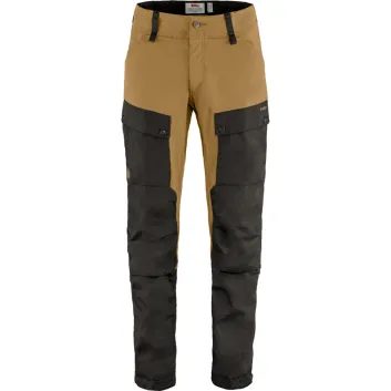 FJÄLLRÄVEN Keb Trousers M Dark Grey-Buckwheat Brown