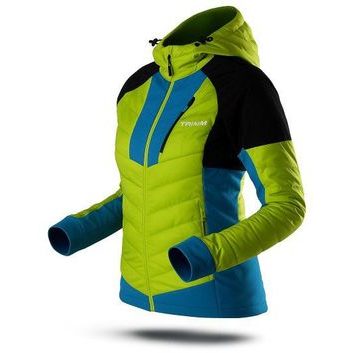 TRIMM CONTRA lime green/jeans blue