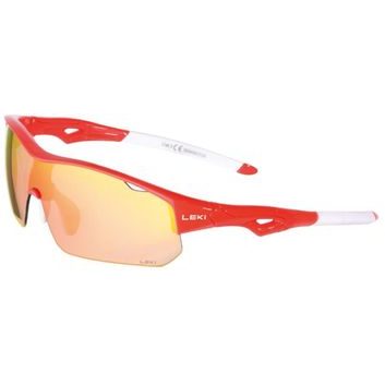 LEKI Sport Vision Junior, bright red-rainbow