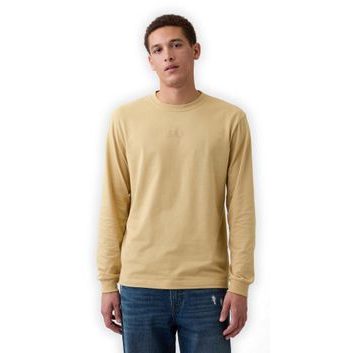 GAP 871815-05 Tričko s logem Everyday Soft Hnědá