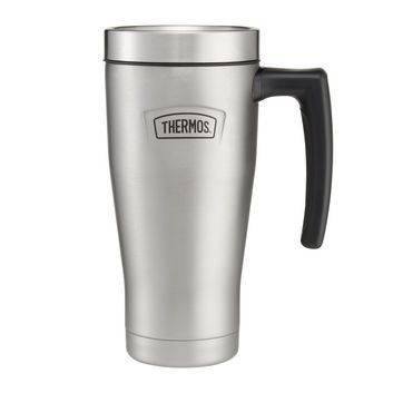 THERMOS Vodotěsný termohrnek s madlem ICON nerez 470 ml