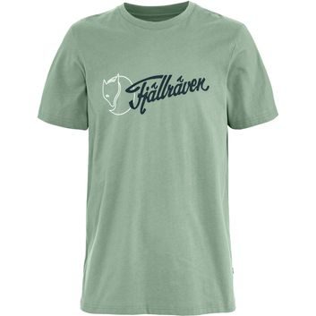 FJÄLLRÄVEN Archive Logo T-Shirt M Misty Green