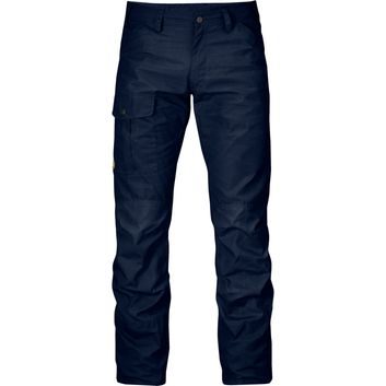FJÄLLRÄVEN Nils Trousers M Long Dark Navy