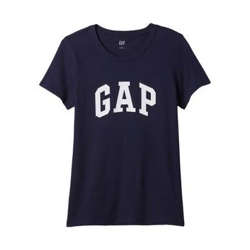 GAP Tričko s logem Tmavě modrá