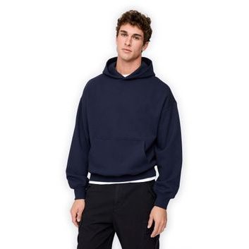 GAP 821270-11 Oversize mikina Heavyweight Unisex Tmavě modrá