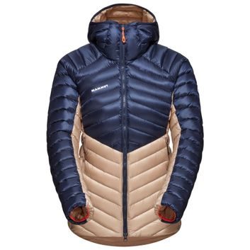 MAMMUT Broad Peak IN Hooded Jacket Women savannah-marine-7524