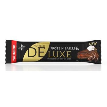 NUTREND Deluxe, tyčinka, 60 g čokoládový sachr